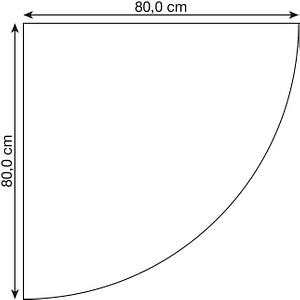 4032062312100 - HAMMERBACHER Verbindungsplatte HE91 asteiche dreieckig abgerundet 800 x 800 x 25 cm