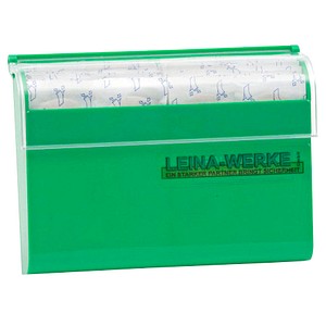 4011166760024 - Pflaster Spender für Wandbefestigung gefüllt grün 4011166760024 - Pflaster Spender für Wandbefestigung gefüllt grün