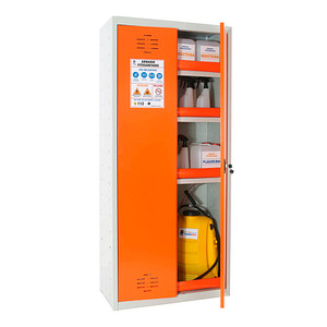 8425437143243 - Umweltschrank SIMONLOCKER 8425437143243 lichtgrau orange 800 x 400 x 1800 cm zerlegt 8425437143243 Simonrack