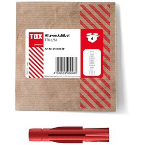 4049563060485 - TRI 651 010600061 Universaldübel Ø 60 mm x 510 mm 4049563060485 6 Stück 4049563060485 - TRI 651 010600061 Universaldübel Ø 60 mm x 510 mm 4049563060485 6 Stück