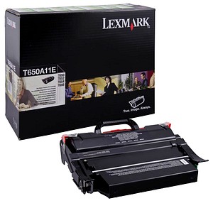 0734646064323 - Liderpapel - Lexmark T650A11E T650 T652 T654 Rückgabe-Toner Schwarz für ca 7000 Seiten (T650A11E)