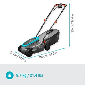 4078500062022 - PowerMax 120032 G2 Elektro-Rasenmäher 1200 Watt für bis zu 300 m² 4078500062022 Gardena 4078500062022 - PowerMax 120032 G2 Elektro-Rasenmäher 1200 Watt für bis zu 300 m² 4078500062022 Gardena