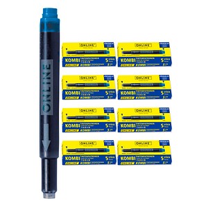 4014421700490 - Kombi Tintenpatronen für Füller blau 4014421700490 40 Stück 4014421700490 - Kombi Tintenpatronen für Füller blau 4014421700490 40 Stück