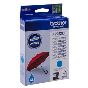 brother LC-225XLC cyan Tintenpatrone brother LC-225XLC cyan Tintenpatrone