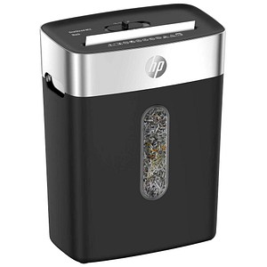 4030152953202 - OneShred 8CC Aktenvernichter mit Partikelschnitt P-4 5 x 18 mm bis 8 Blatt schwarz silber 4030152953202 HP 4030152953202 - OneShred 8CC Aktenvernichter mit Partikelschnitt P-4 5 x 18 mm bis 8 Blatt schwarz silber 4030152953202 HP