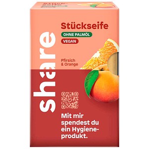 share Pfirsich & Orange Feste Seife 100,0 g