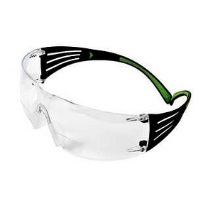3M Schutzbrille SecureFit™ 420 Dioptrien +2,0 lime, schwarz, 1 St.