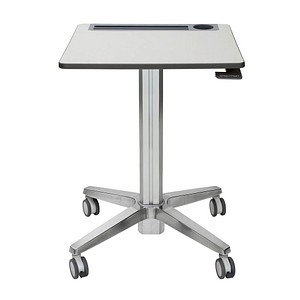 0698833048889 - LearnFit® mobiler Steh-Sitz Tisch mit 406cm Höhenverstellung