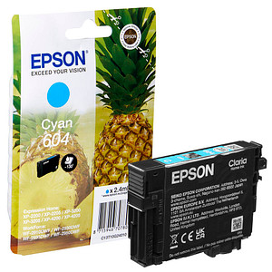 EPSON 604/T10G24  cyan Druckerpatrone