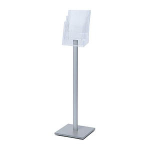 8595578307894 - Showdown Displays - Showdown Prospektständer mb - 3x din A4 - Aluminium - Silber