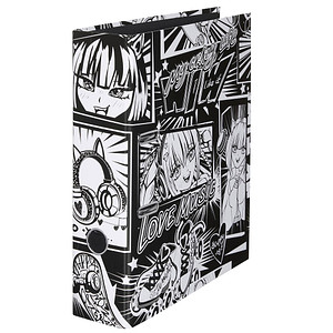 4014481245856 - Motivordner Manga Black and White 21002200F A4 80mm 4014481245856 Falken 4014481245856 - Motivordner Manga Black and White 21002200F A4 80mm 4014481245856 Falken