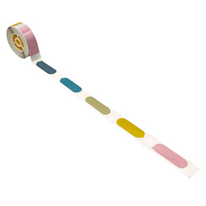 6972842743732 - Etikettenrolle für Etikettendrucker 008-7002110 farbig sortiert 140 x 400 mm 1 x 65 Etiketten 6972842743732 160 Stück 6972842743732 - Etikettenrolle für Etikettendrucker 008-7002110 farbig sortiert 140 x 400 mm 1 x 65 Etiketten 6972842743732 160 Stück