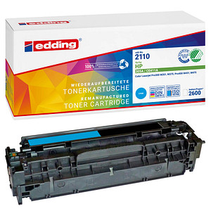 4004764982769 - EDD-2110 Toner einzeln ersetzt HP 305A (CE411A) Cyan 2600 Seiten Kompatibel Toner