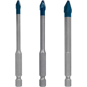 6949509232472 - 3tlg Set 5 6 8 Fliesen- + Keramikbohrer EXPERT HEX-9 HardCeramic Bohrer 3tlg Set 5 6 8 2608900595 6949509232472
