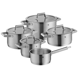 4000530736468 - Topf-Set Comfort Line Cromargan® Edelstahl Rostfrei 18 10 (Set 5-tlg je Fleischtopf Ø  16 20 24 cm Bratentopf Ø 20 cm Kasserolle Ø 16 cm) induktionsgeeignet silberfarben
