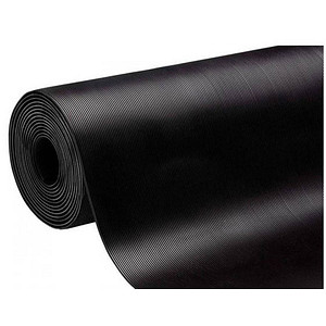 4250842948442 - Riefen-Gummimatte schwarz 1000 x 4000 cm 4250842948442 WESEMEYER