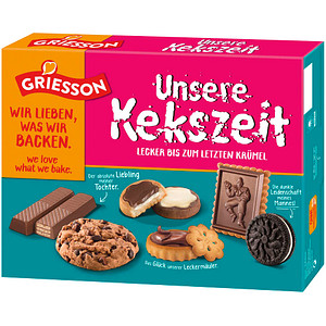 4001518117453 - Griesson Gebäckmischung Unsere Kekszeit 397g