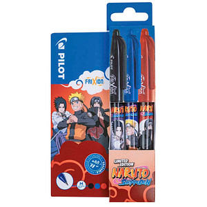 3131910435136 - FRIXION Ball Naruto Tintenroller farbsortiert mit Muster 035 mm Schreibfarbe farbsortiert 3131910435136 3 Stück 3131910435136 - FRIXION Ball Naruto Tintenroller farbsortiert mit Muster 035 mm Schreibfarbe farbsortiert 3131910435136 3 Stück