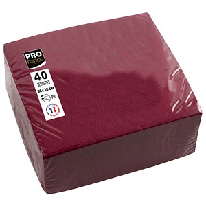 3281516238089 - Servietten bordeaux 2-lagig 190 x 190 cm 3281516238089 40 Stück 3281516238089 - Servietten bordeaux 2-lagig 190 x 190 cm 3281516238089 40 Stück