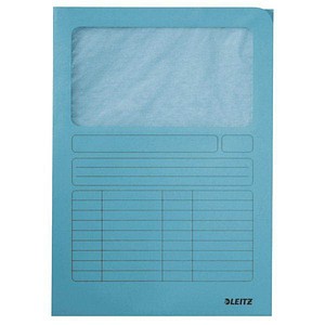 4002432415939 - Sichtmappen 3950-00-30 A4 blau Recyclingkarton 160g 4002432415939 100 Stück
