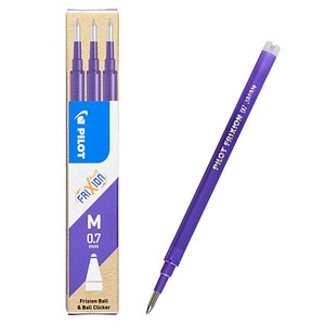 4902505356094 - Pilot FriXion Ball Tintenrollermine 035 mm Mittel Kegelförmig Lila 3 Stück 4902505356094 - Pilot FriXion Ball Tintenrollermine 035 mm Mittel Kegelförmig Lila 3 Stück