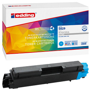 4004764983506 - Toner ersetzt Kyocera TK-580C Kompatibel Cyan 2800 Seiten EDD-5029 18-5029