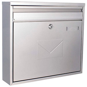 ROTTNER Briefkasten Teramo T04779 silber