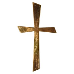 4006166229121 - Wachsmotiv gold Kreuz