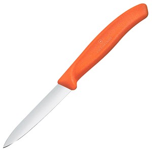 7613329191095 - VICTORINOX Küchenmesser Swiss Classic silber orange Klinge 80 cm 7613329191095 - VICTORINOX Küchenmesser Swiss Classic silber orange Klinge 80 cm