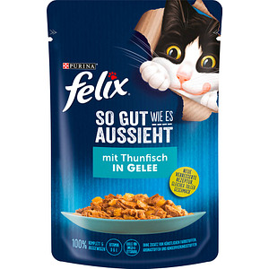7613036894791 - Katzen-Nassfutter So gut wie es aussieht in Gelee mit Thunfisch 7613036894791 2040 Gramm 7613036894791 - Katzen-Nassfutter So gut wie es aussieht in Gelee mit Thunfisch 7613036894791 2040 Gramm