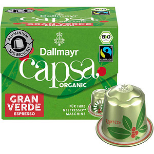 4008167009900 - Capsa Gran Verde Espresso Kaffeekapseln Arabicabohnen kräftig 10 Portionen