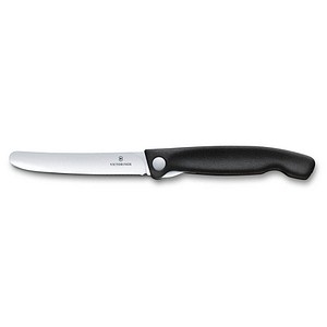 7613329102923 - Gemüsemesser Swiss Classic silber schwarz glatt Klinge 110 cm silber schwarz glatt 7613329102923 VICTORINOX 7613329102923 - Gemüsemesser Swiss Classic silber schwarz glatt Klinge 110 cm silber schwarz glatt 7613329102923 VICTORINOX
