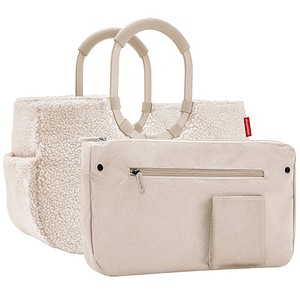 4012013743801 - Einkaufskorb loopshopper M Kunstfaser teddy sand