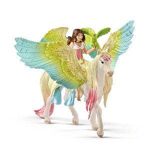 Schleich® Bayala 70566 Surah mit Glitzer-Pegasus Spielfigur