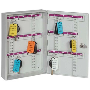 4052301125094 - Schlüsselkasten grau mit 400 Haken Zylinderschloss 4052301125094 - Schlüsselkasten grau mit 400 Haken Zylinderschloss