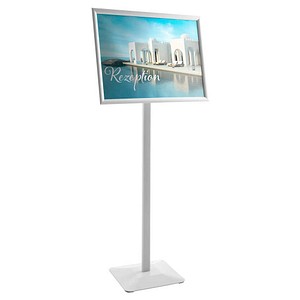 4068243998467 - Infoständer FLEX silber DIN A2 1 St