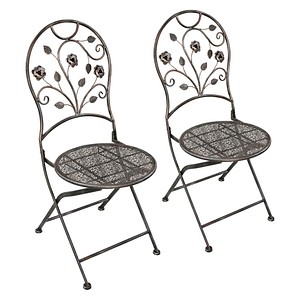 1er Set Klappstuhl Pinatubo Metall Stuhl Sessel Gartenstuhl Garten Outdoor Möbel