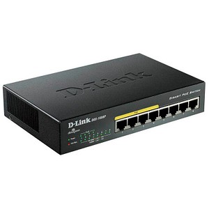 D-Link DGS-1008P/E Switch 8-fach