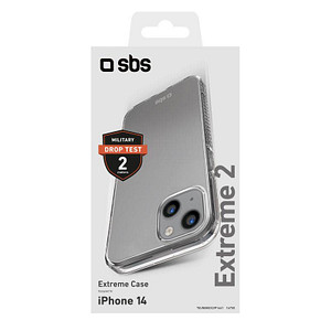 8018417416750 - Extreme X2 Handy-Cover für Apple iPhone 14 transparent 8018417416750 sbs