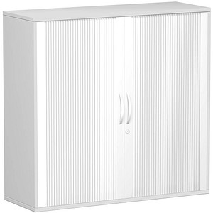 4038933486819 - Flex Rollladenschrank lichtgrau silber 2 Fachböden 1200 x 425 x 1182 cm