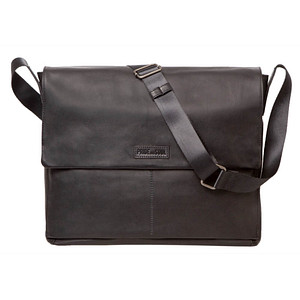 4021068475322 - PRIDE AND SOUL Urban Schultertasche 38 x 8 x 30 cm Leder Schwarz