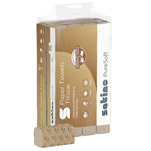 4000735354146 - Papierhandtücher 277520 PureSoft Interfold-Falzung 2-lagig 3000 Tücher 4000735354146 3000 Blatt