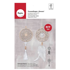 4006166249709 - Bastelset Traumfänger Dream beige weiß 4006166249709 - Bastelset Traumfänger Dream beige weiß