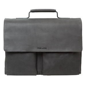 4021068472604 - PRIDE AND SOUL District Business-Tasche 41 x 14 x 30 cm Leder Grau