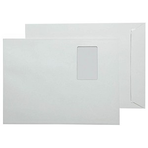 0726529059069 - Versandtaschen DIN C4 mit Fenster grau 0726529059069 250 Stück