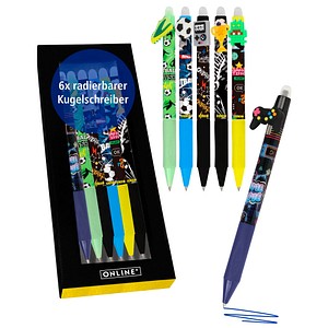 4014421701268 - magiXX Fun Gelschreiber Boys 07 mm Schreibfarbe blau 4014421701268 6 Stück