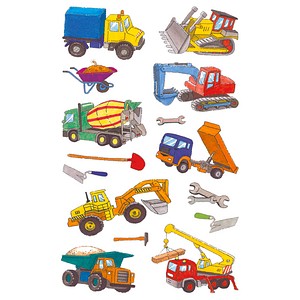 4004182532096 - 53209 Sticker Schmucketikett Kid Baustelle 4004182532096 30 Stück 4004182532096 - 53209 Sticker Schmucketikett Kid Baustelle 4004182532096 30 Stück