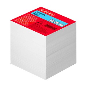 4008110146225 - Zettelklotz 146225 90x90mm geleimt weiß Papier 900 Blatt 4008110146225 900 Blatt