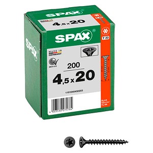 4003530275784 - Universalschrauben T20 Senkkopf BLAX 1191040450203 45 mm x 20 mm 4003530275784 200 Stück 4003530275784 - Universalschrauben T20 Senkkopf BLAX 1191040450203 45 mm x 20 mm 4003530275784 200 Stück