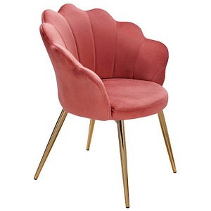 4250950297845 - WOHNLING Esszimmerstuhl WL6284 rosa Stoff